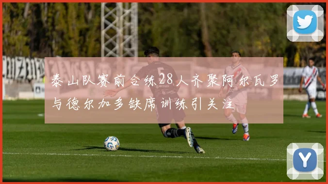 泰山队赛前合练28人齐聚阿尔瓦罗与德尔加多缺席训练引关注